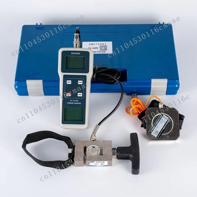 2026 Side Pressure Tensimeter SPT-104-500K/1T/2T/5T/10T Rope ± 49000N Wire Rope Metal  Lead Portable Detection Tension Tester