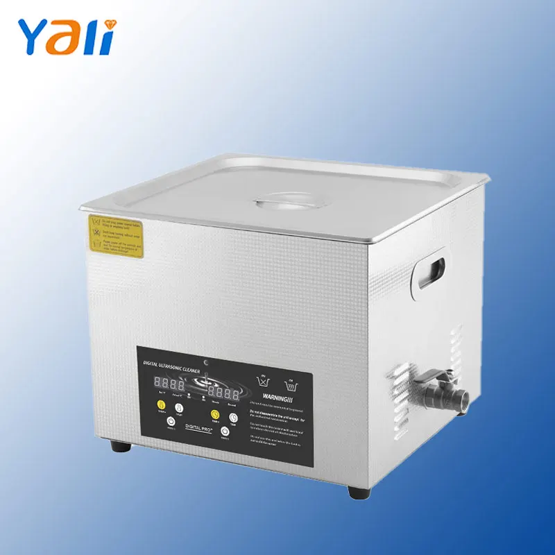 

15L Ultrasonic Cleaner Heater Timer Washing Jewelry Brass Steel Glasses Watch Cleaning Machine