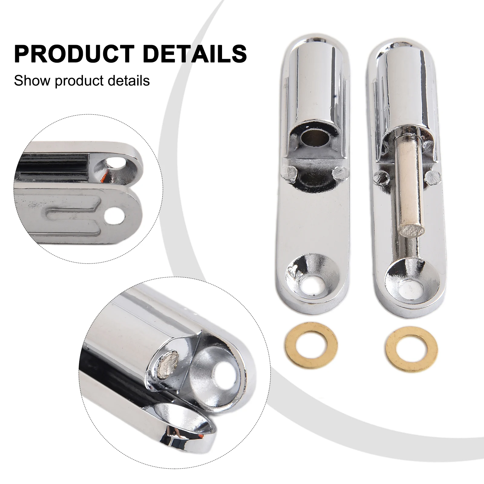 Cabinet Door Hinge Detachable Screw Kit Easy Installation Enhanced Security Galvanized Hinges Package Content Product Name