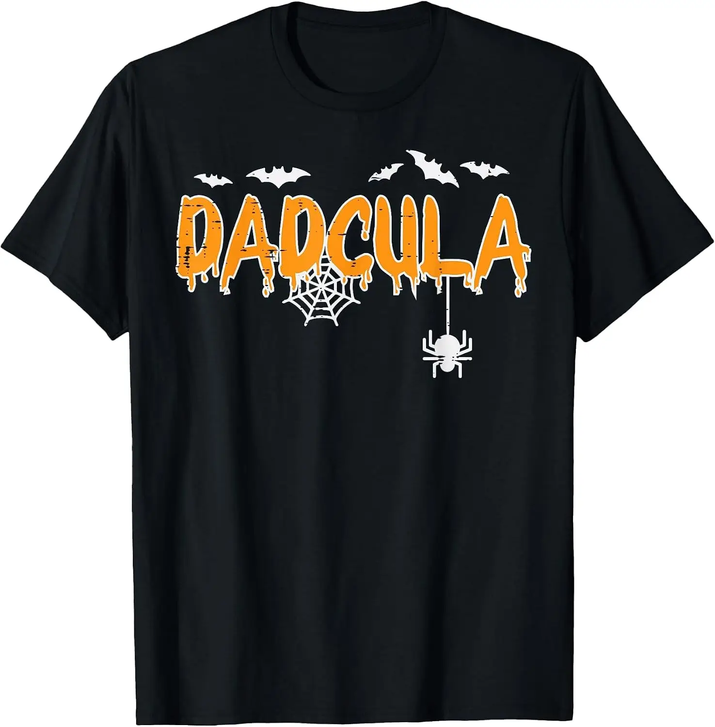 Dadcula Daddy Matching Family Halloween Costume Dad Men T-Shirt Unisex Unique Graphic Print T‑Shirt Soft Cotton Casual Crew Neck Short Sleeve Tee For Men Women Daily Fashion Tops.graphic tee,print t shirt,crew neck,short sleeve.