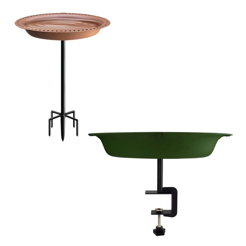 

Installation of Bird Bath Bowl Spa Bird Feeder with Heavy Duty Clip Adjustable Unheated