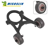 Electric Scooter Inverted Folding Handstand Bracket For Xiaomi 4 Pro Kickscooter Auxiliary Small Wheel Accessories Parts
