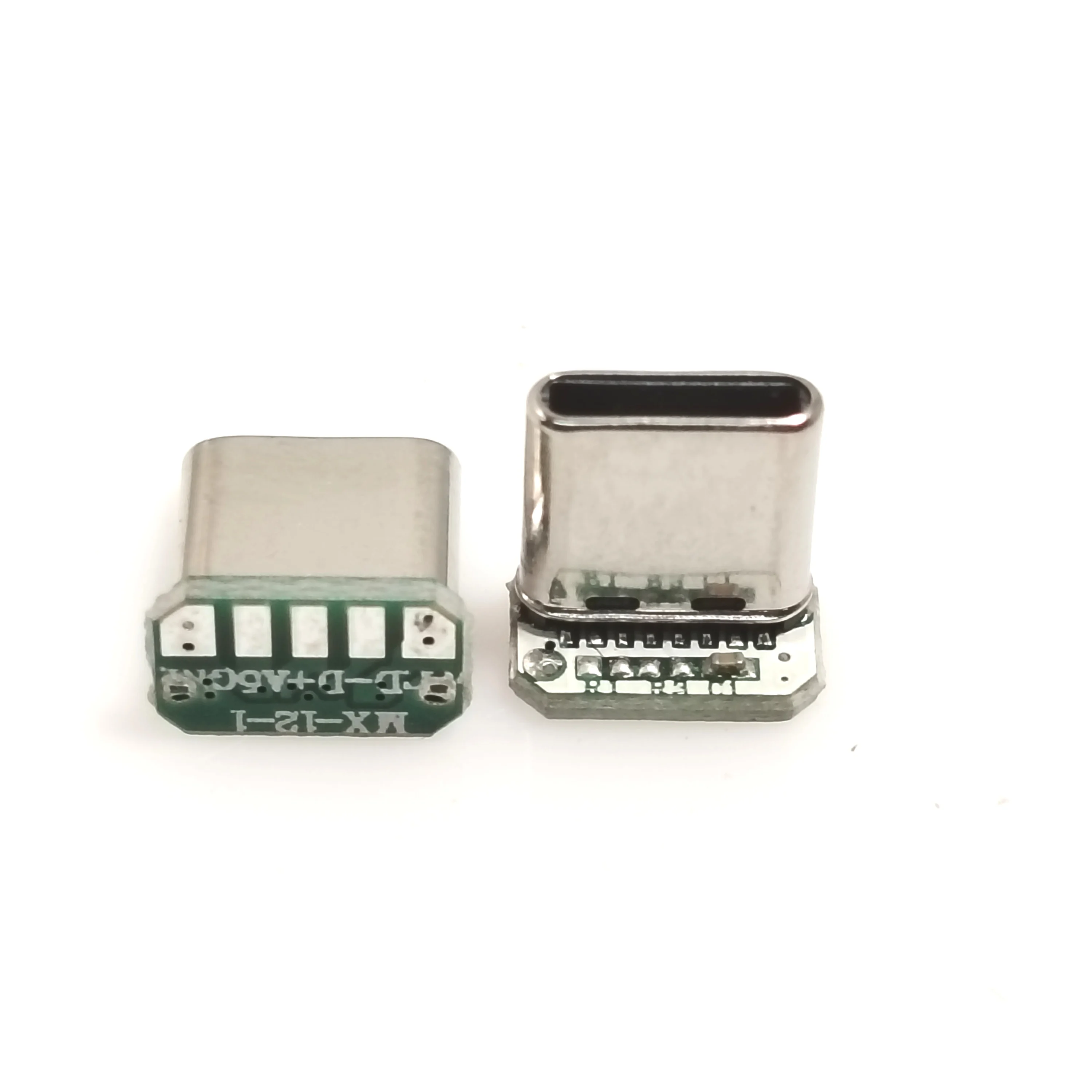 2-5PCS USB TYPE-C Stecker 16P Vertikale Daten Lade Port Mit 2/3/4/5/6 Schweißen PCB USB Board Männlichen Kopf 16P USB C Stecker – Detail 6