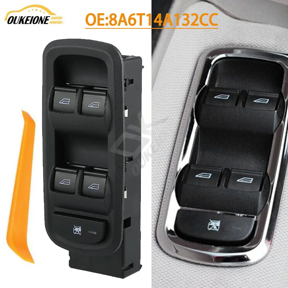 

Электрический главный переключатель управления стеклоподъемником для Ford Fiesta VI 1.25 1.4 1.6 2008 2009 2010 2011 2012 2013 8A6T14A132CC CN15-14A132-CC