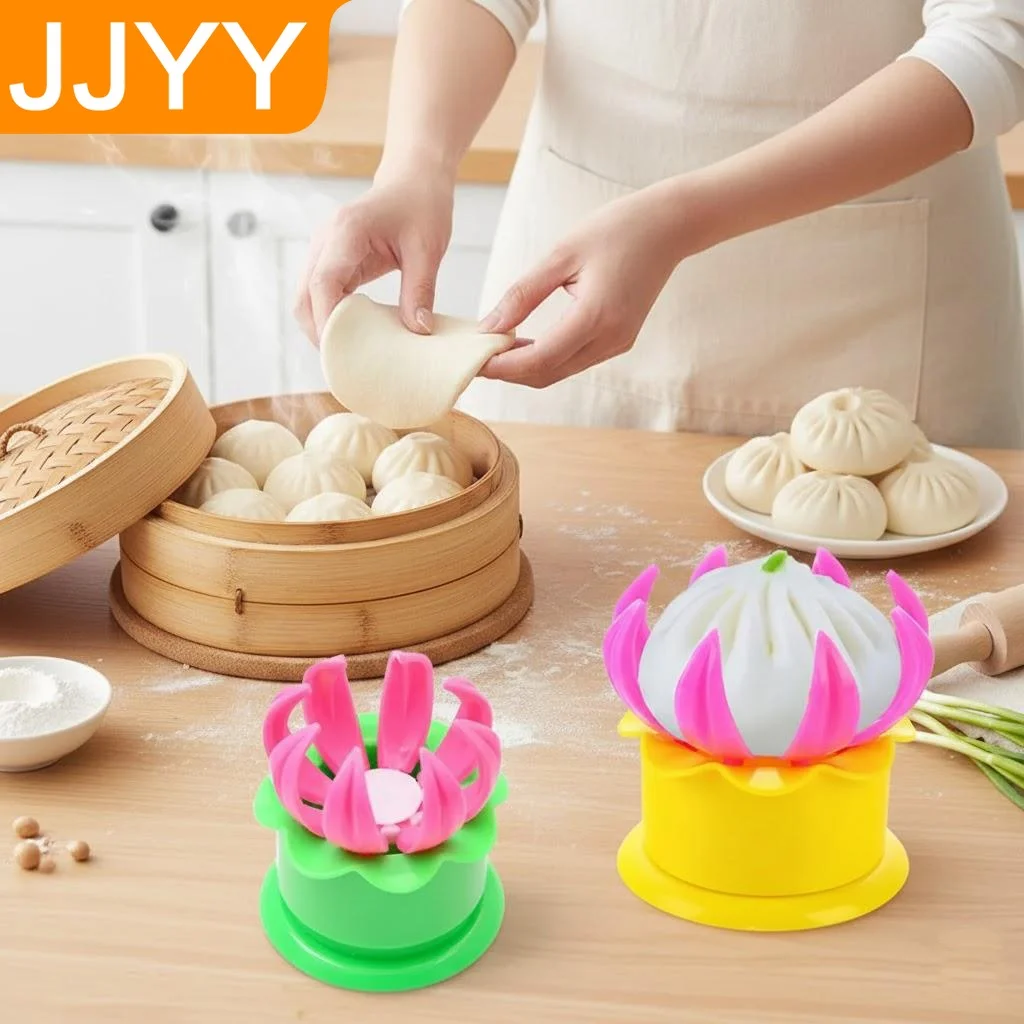 

Manual Pinch Clip Tool Automatic Mold for Steamed Buns Home Kitchen Tool Random Color Baking Supplies