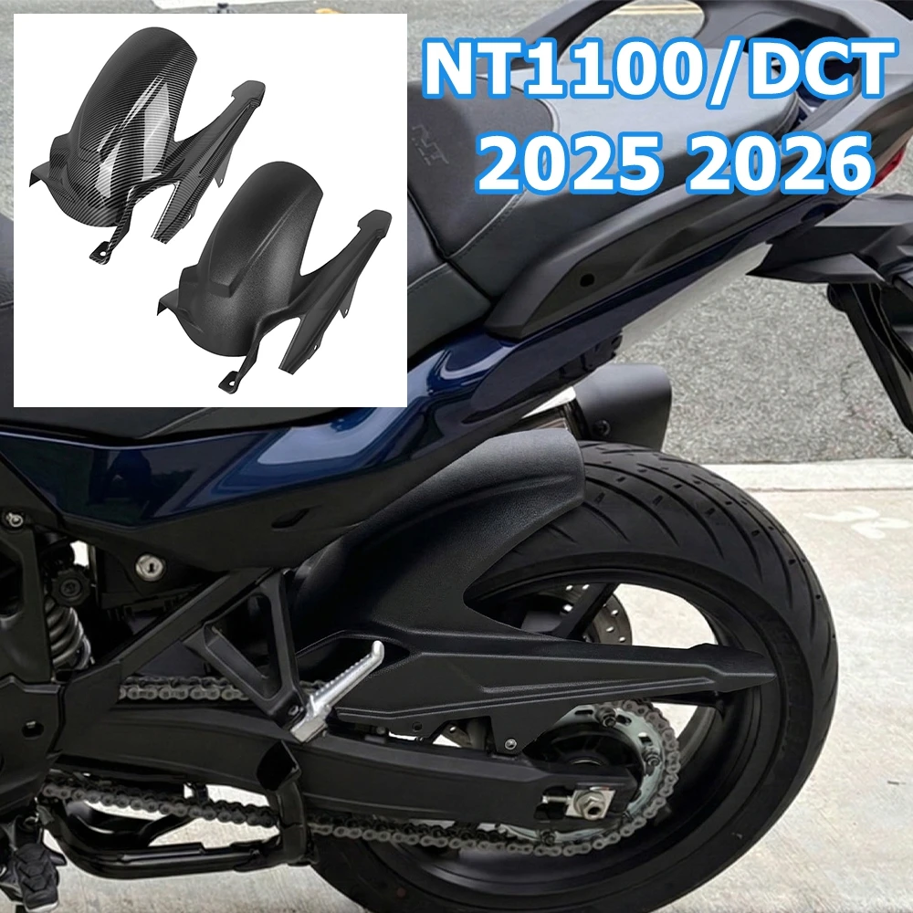 

For Honda NT1100 NT 1100 DCT 2025 2026 Motorcycle Rear Mudguard Wheel Hugger Fender Mud Extension Splash Guard Sand Shield
