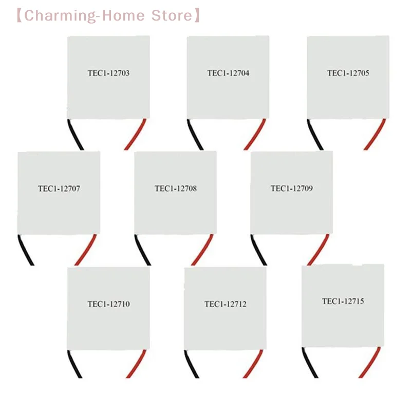【M】TEC1 Series Thermoelectric Cooler Peltier DC 15.5V Power 36W 80 Celsius Heatsink Cells Peltier Elemente Module