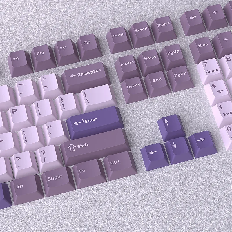 Mechanical keyboard keycap PBT material 128 key small full set original height
