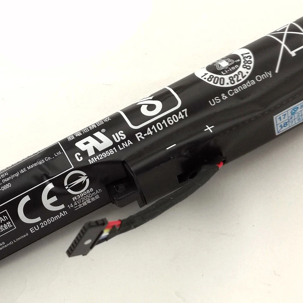 L14M4A01 Laptop Battery for Lenovo V4000 Y50C Ideapad 500-15ACZ L14L4A01 L14L4E01 L14S4A01 14.4V 32Wh