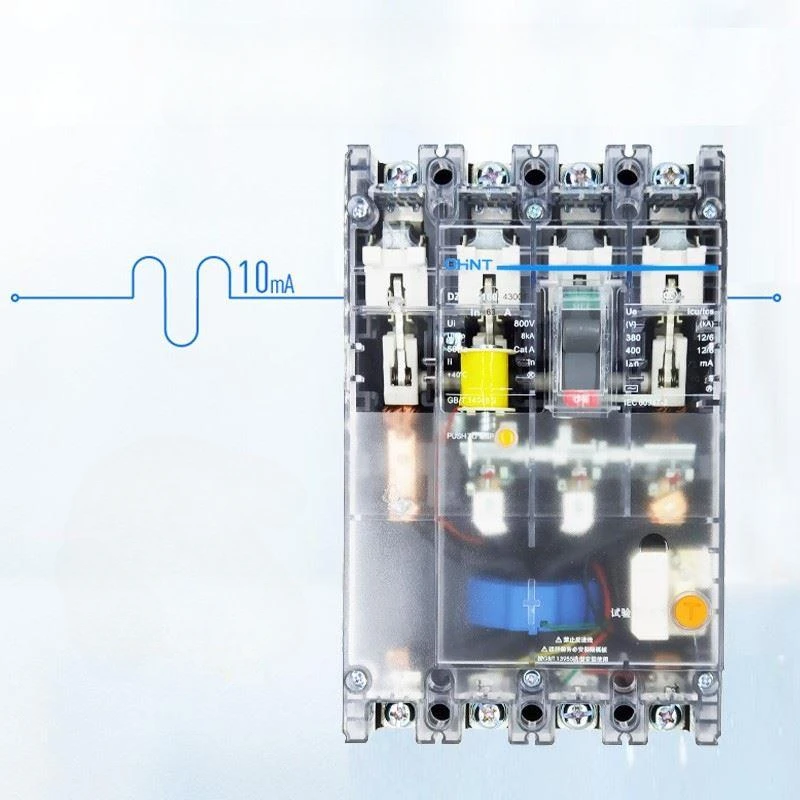 Tai Transparent Leakage 0 Circuit Breaker Protection Positive Device