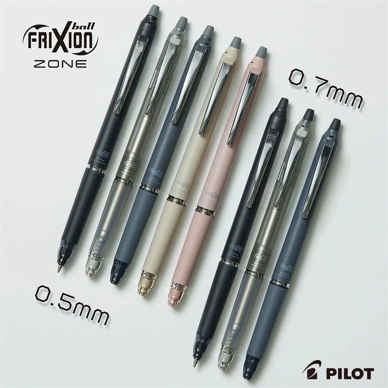 Japan PILOT Frixion Thermally Erasable Gel Pen 0.5mm & 0.7mm Professional School Practice Calligraphy Stationery Erasable Pens view 2