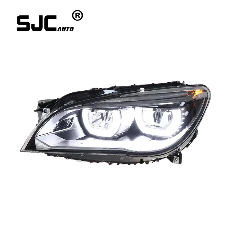 

SJC For F01 F02 Headlights 740i 730i 735i Full LED Head Front Lamp DRL Projector Lens 2009-2015 Year Car