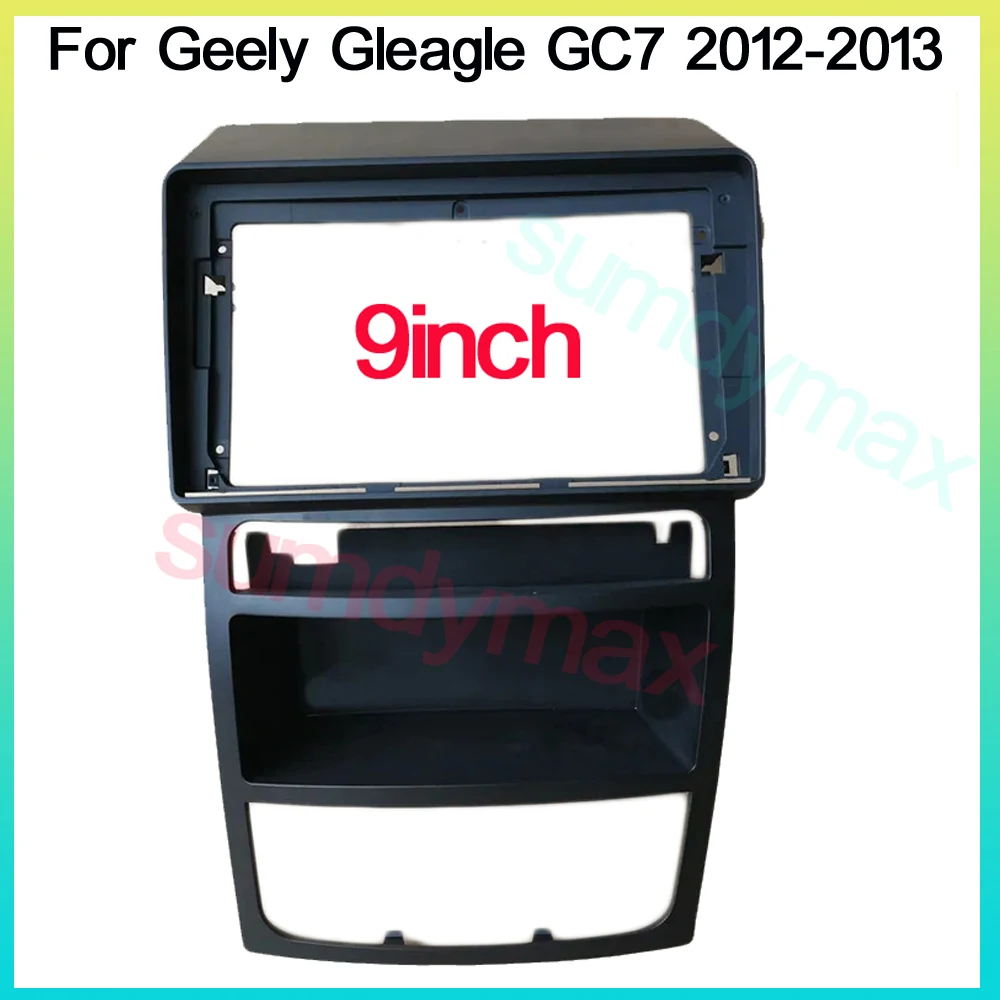 

9inch 2 Din android Car Radio Fascias For Geely Gleagle GC7 2012 2013 big screen Radio Audio Dash Fitting Panel Kit