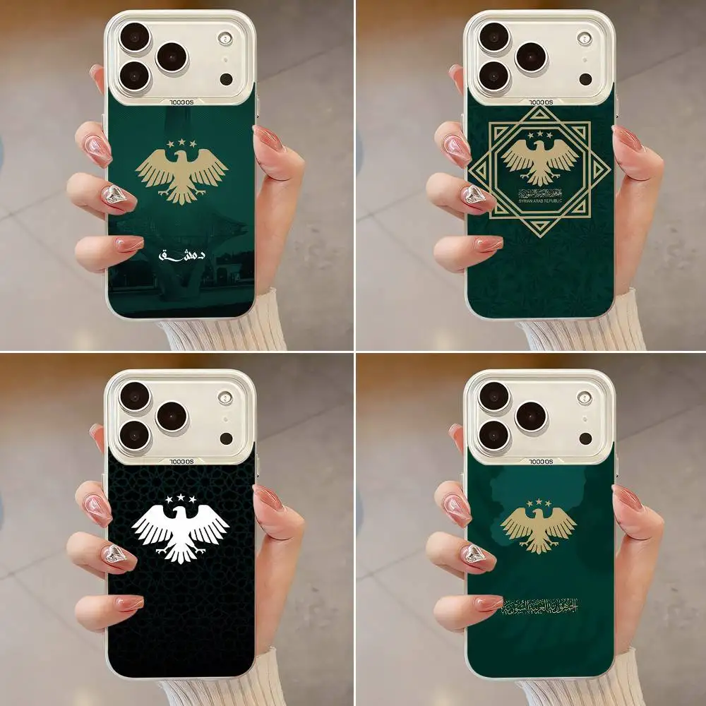 

FREE Art S-SYRIA Flay Phone Case For iPhone 17,16,13,12,X,11,15,14,Pro,Max,Plus,SE4,Air,Mini White IMD HD Matte