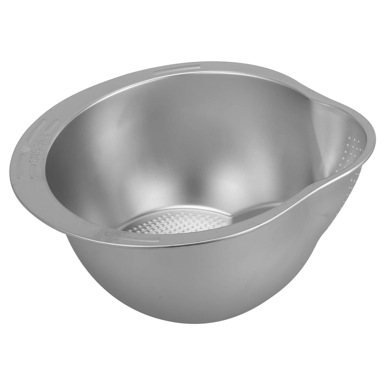

Stainless Steel Basin Strainer Basket Rice Colander Metal Strainer Fine Mesh Fine Mesh Sifter Filter Kitchen Sink Drain Bowl