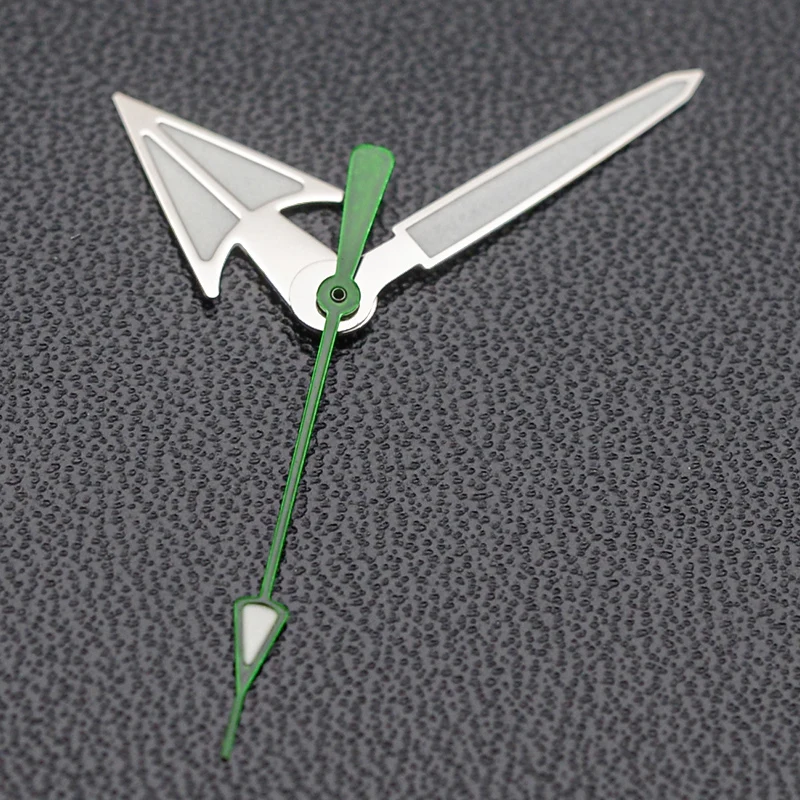 時計の針メンズ腕時計ダイヤル部品グリーン発光針セイコー SKX007 SKX009 SRPD NH36 NH35 7S26 4R35 4R36 ムーブメント