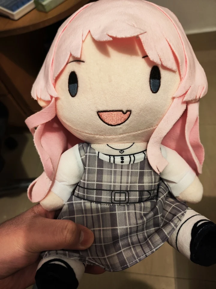 Game BanG Dream! Anon Chihaya Cosplay Cute Girl Plush Doll 30CM Sitting posture Stuffed Toy Cartoon Pillows Christmas Gift