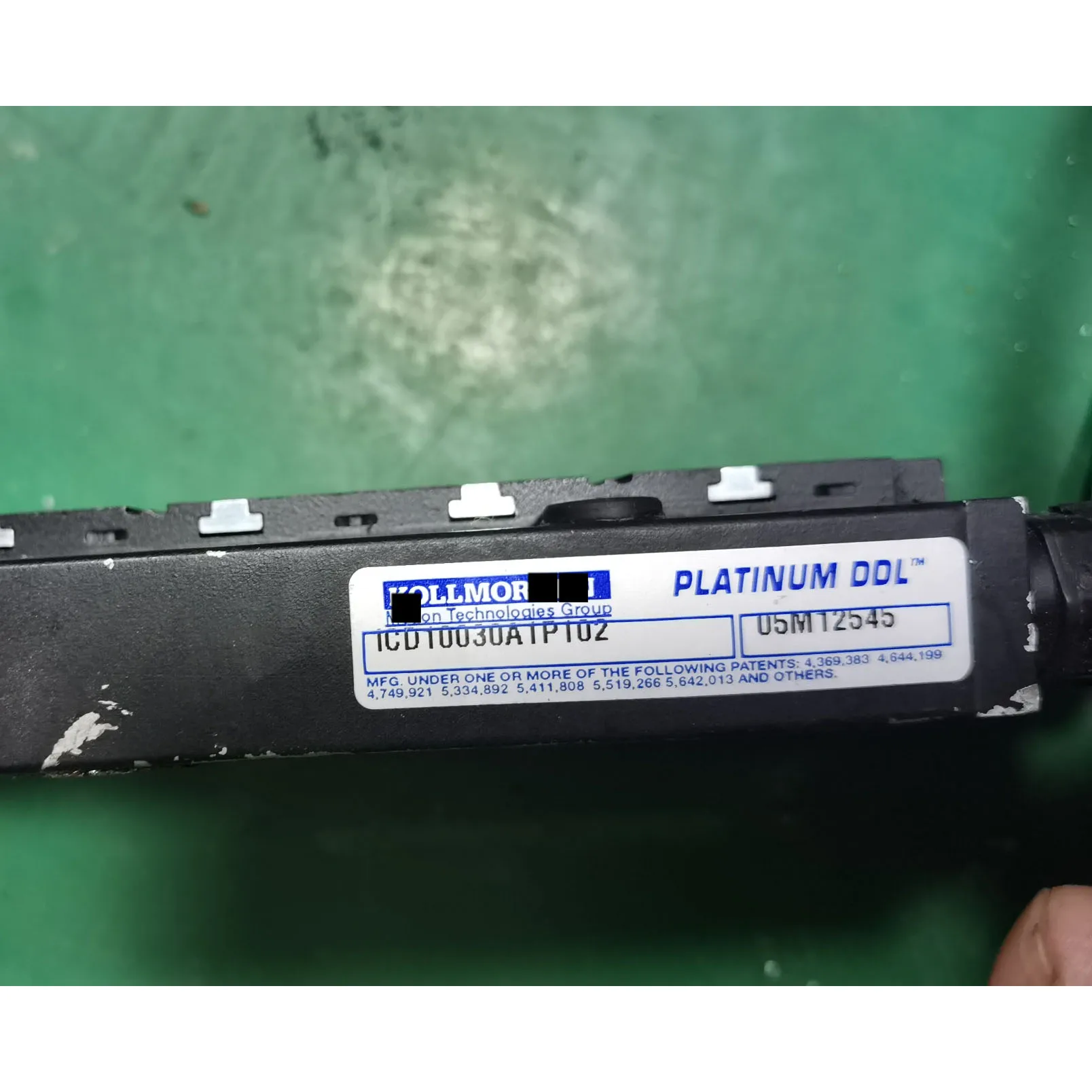 

LINEAR MOTOR ICD10030A1P102 Used in Good Condition