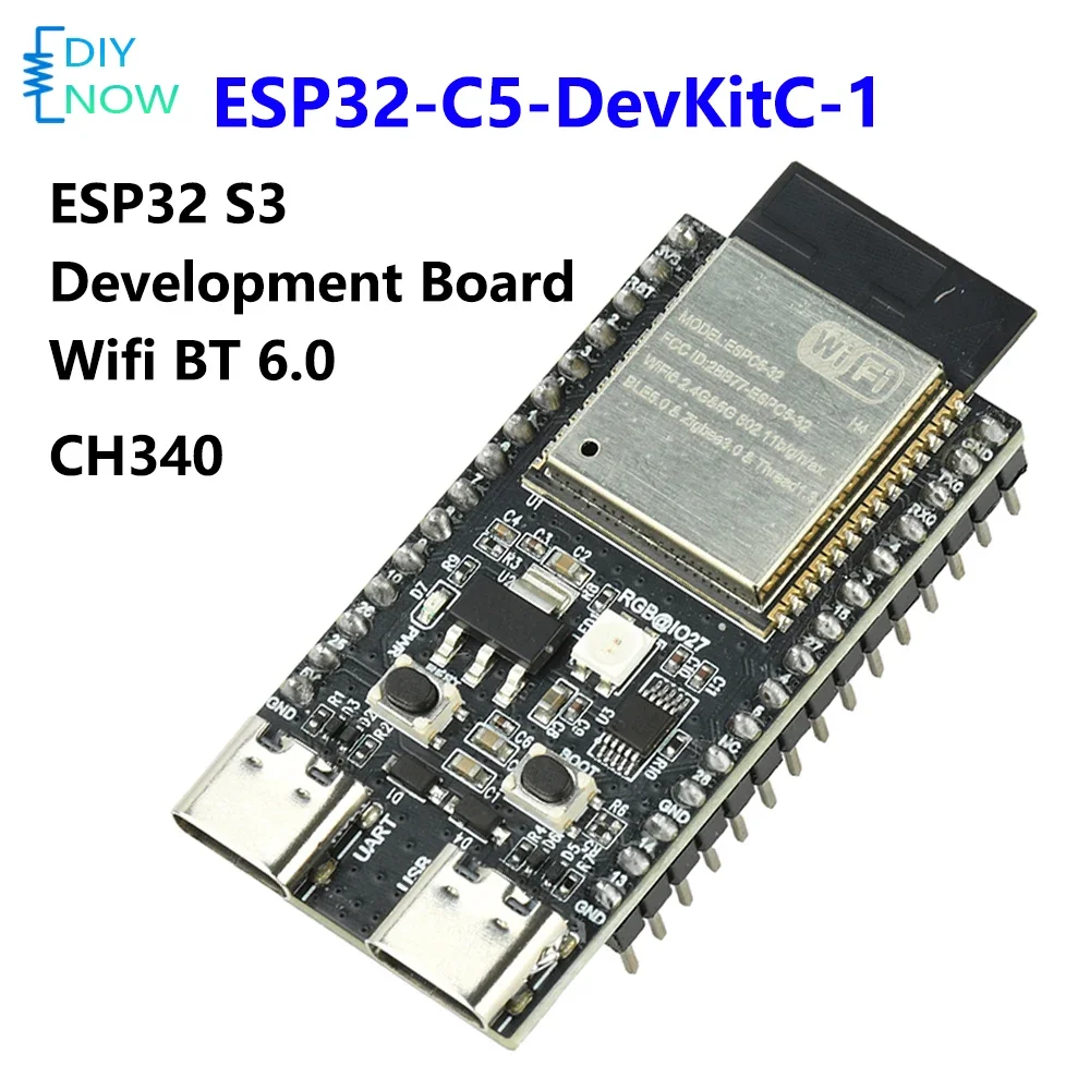 placa-de-desenvolvimento-esp32-s3-wifi-bt-para-arduino-esp32-c5-h4-30-pinos-tipo-c-dual-band-wifi-bt-50