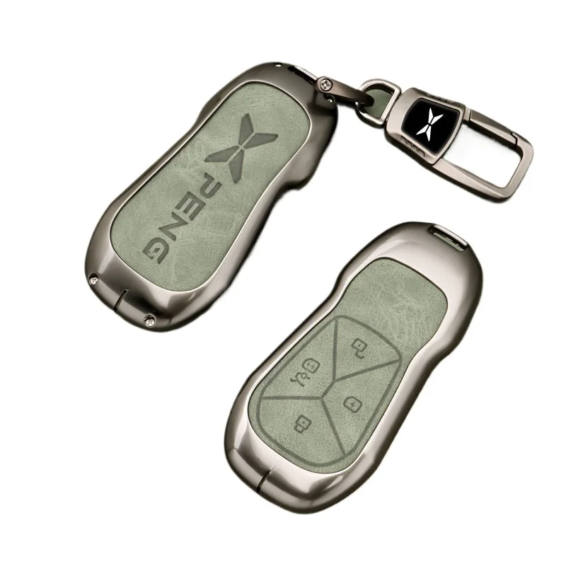 

Premium Zinc Alloy Key Cover Case for XPENG P7/P5/G3/G3i/P7i/G6/G9 (2024) - Protective Key Fob Shell Keybag Keychain