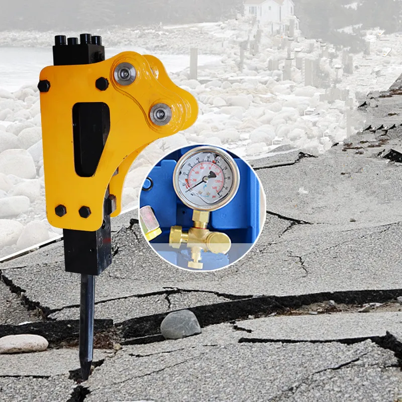 

TLF High Quality Hydraulic Side Top Stone Breaker Rock Concrete Cement Impact Jack Hammer for Demolition and Backhoe Work