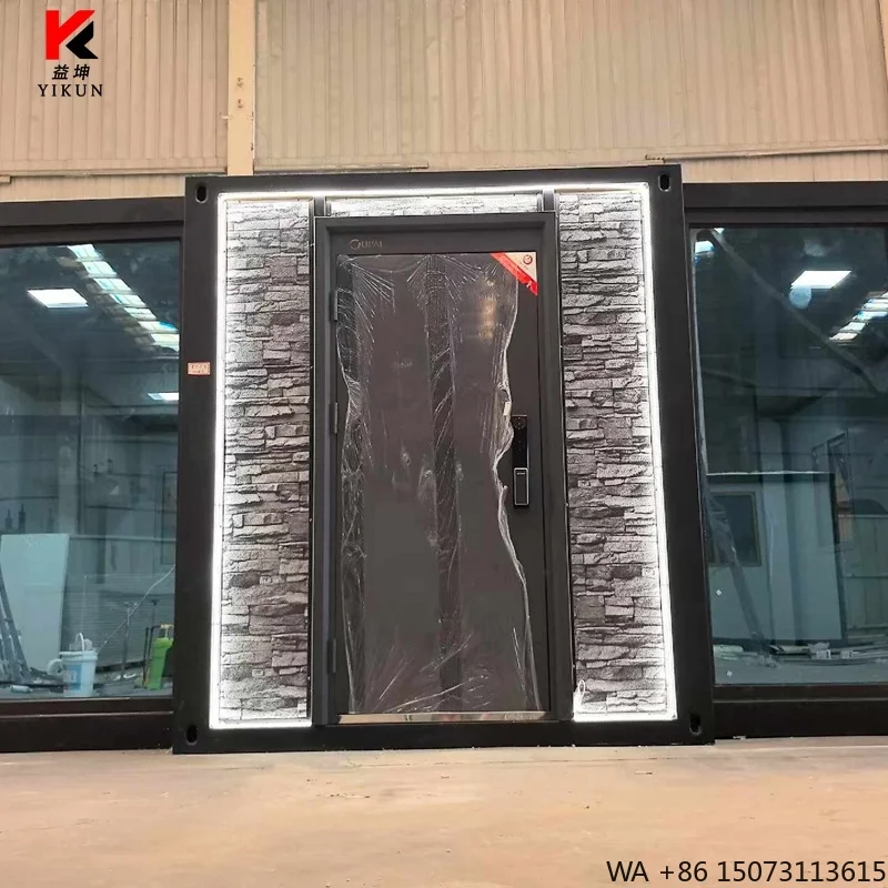 20FT 2 Bedrooms Fireproof Durable Expandable Double Wing Container House Life Span for Apartment Workshop Use Over 20 Years