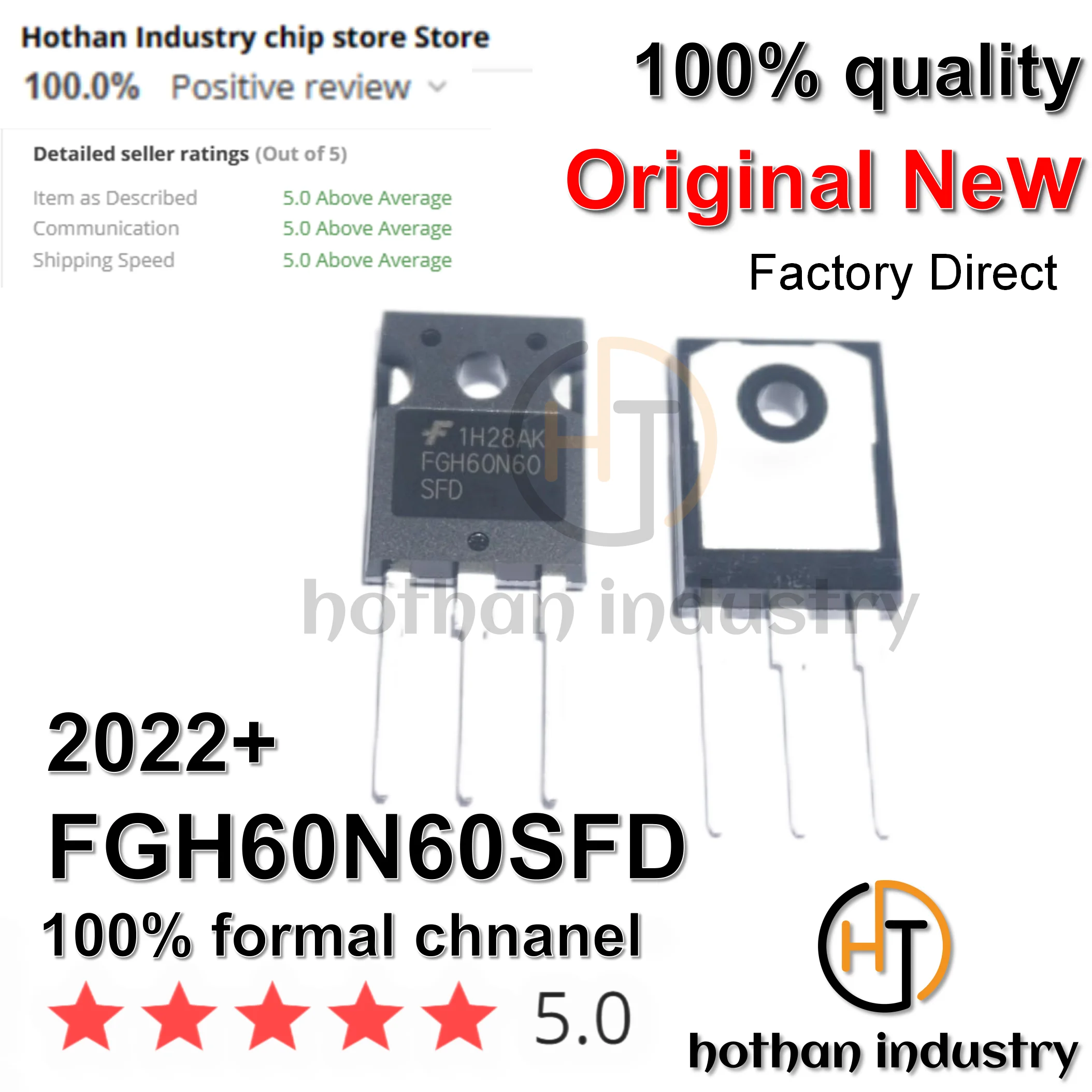 

(1-10 шт.) 100% Новые транзисторы IGBT FGH60N60SFD FGH60N60SFDTU 600 В/60 А, IGBT ver. 2