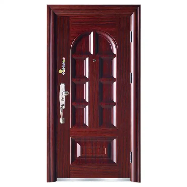 Wholesale swing entry door turkish style steel door residential security door