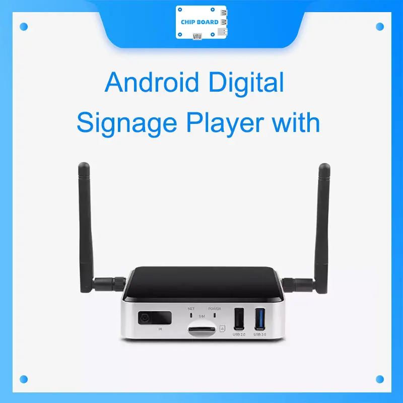 

APC390K Android Digital Signage Player — вход 4G LTE и HDMI, контроллер коммерческого дисплея