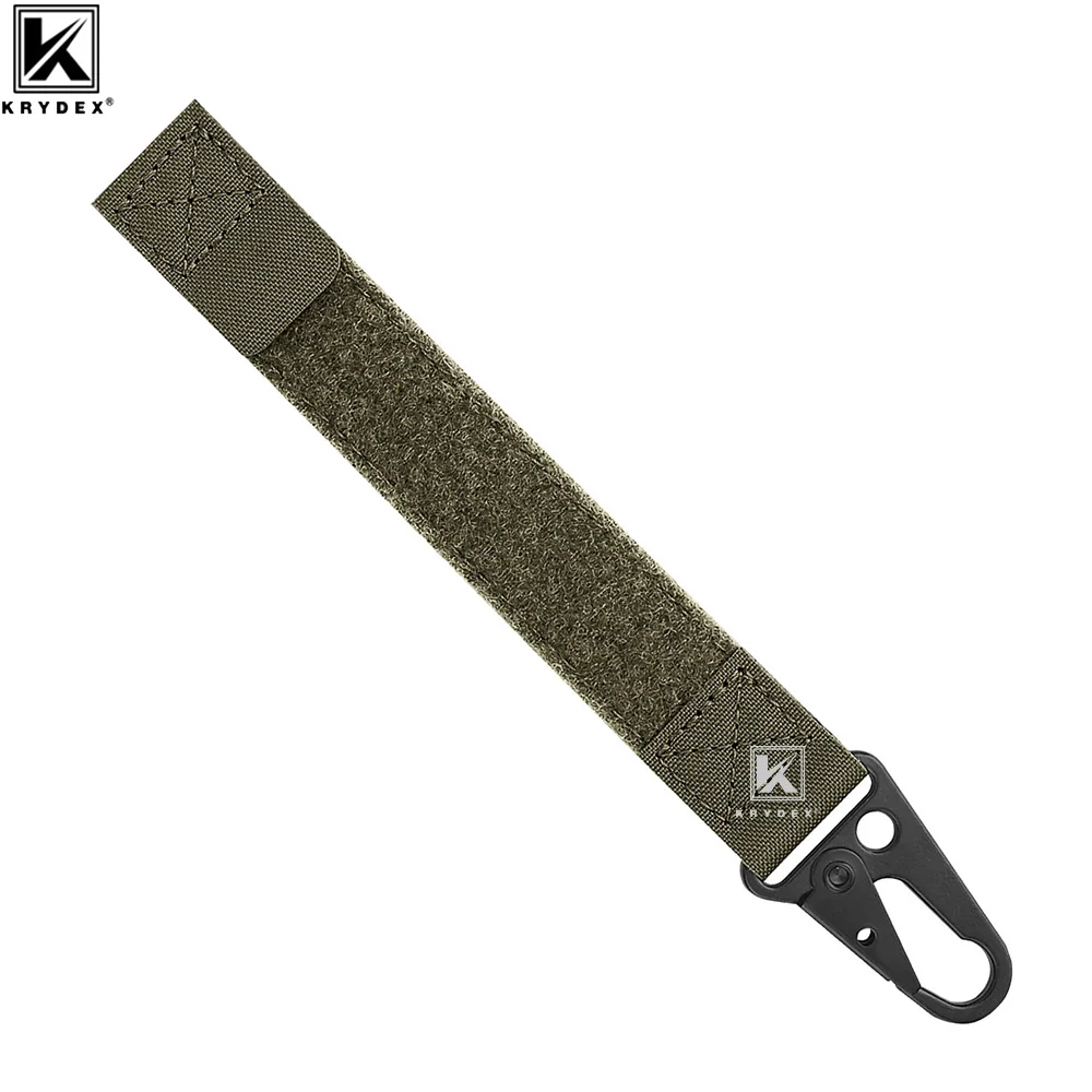 KRYDEX Portallaves MOLLE con clip táctico para cinturón