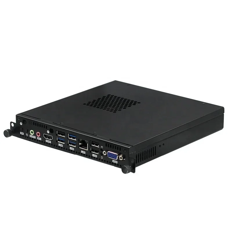 Grosir Pabrik 6th/7th/8th Gen i3 i5 i7 Mini OPS PC komputer industri OPS untuk komputer Panel datar interaktif mini