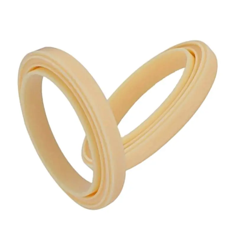 A67P-2-Pack 54Mm Silicone Group Head Gasket For Espresso Machines - Yellow