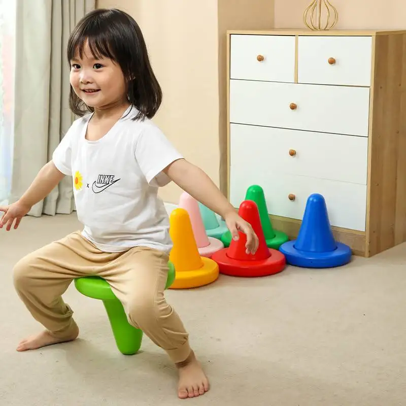 

Balance Training Children Sensory Integration Toy Kids' Game Equipment Unicorner Chair Throwing Ring Funny Game Perception