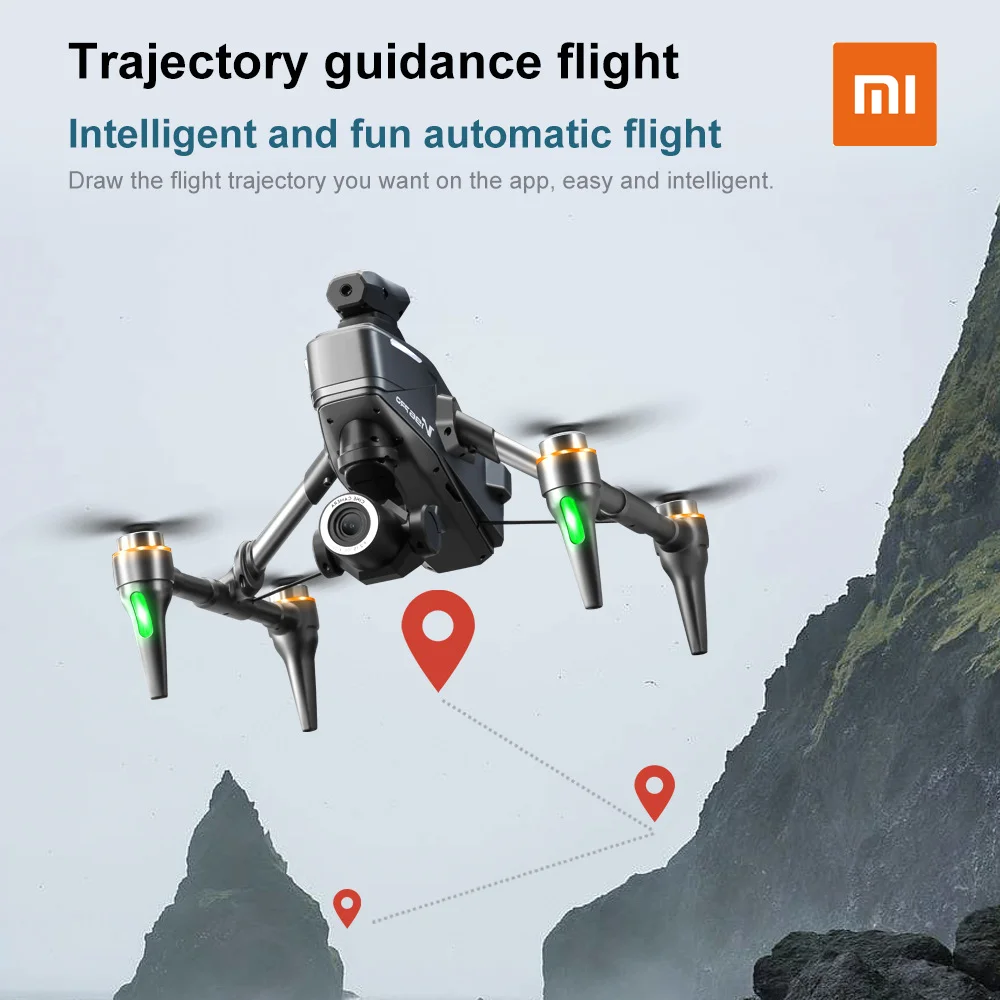 Xiaomi mijia New V196 brushless UAV aerial photography aircraft long endurance remote control aircraft toy