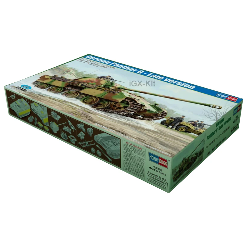 Hobbyboss 84552 1/35 مقياس النمر الألماني G أواخر خزان القتال مركبة هواية الحرفية لعبة البلاستيك نموذج بناء عدة