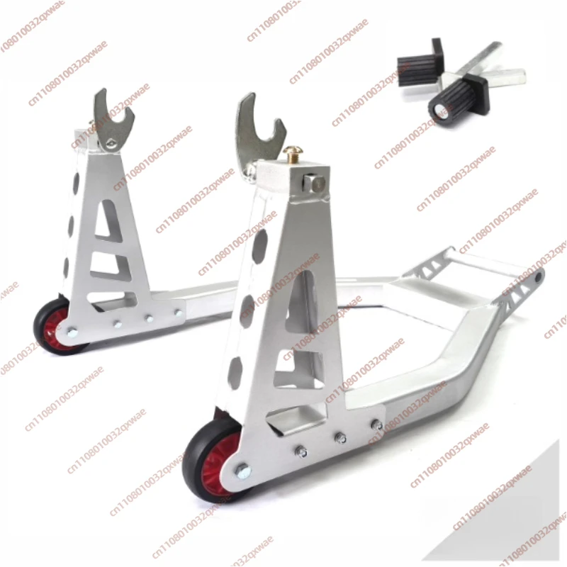 Aluminum Alloy Motorcycle Front / Rear Wheel Lift Stand Load-bearing 450kg for Tire Repairing Tool