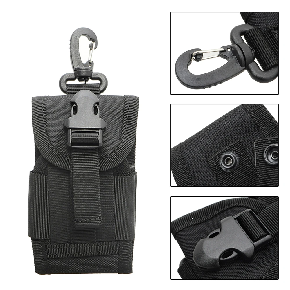 Phone Pouch  Tactical Bag Durable Hook Cover CaseAttachable Belt Cellphone Pouches Universal Multifunctional Wear Belt Waist Bag