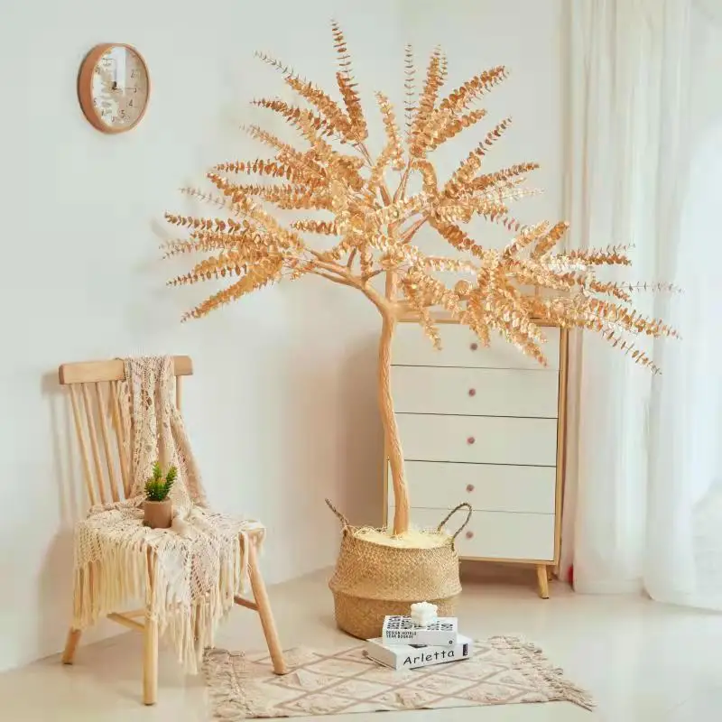 

Handmade simulated cherry blossom tree table tree display exhibition hall large artificial flower decoration wishing tree