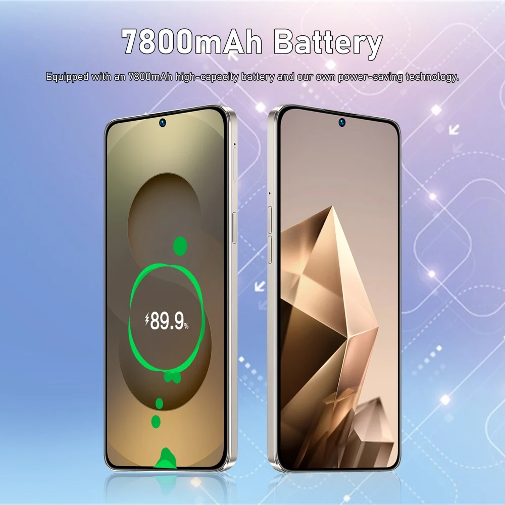 K-Touch Neues C26 Ultra 22G+2TB Handy 7,3HD Mobiltelefone 7800mAh Smartphone 5G Dual SIM Android 15 Entsperrt 16+48MP Globale Version Handys – Detail 13