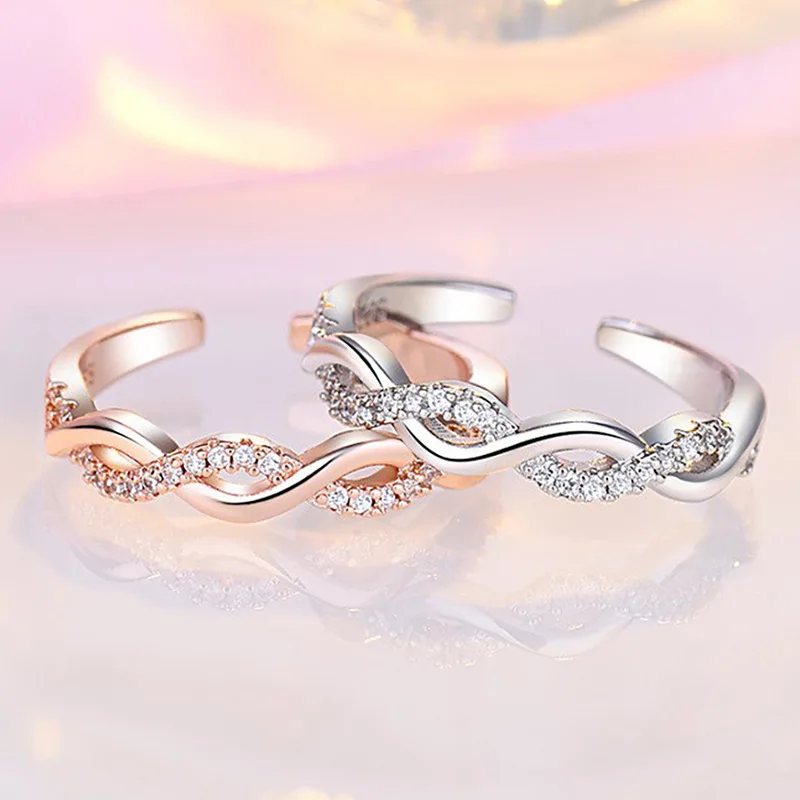 Кольцо из стерлингового серебра 925 пробы с блестящим цирконом, высокое качество для женщин, кольца, свадебные ювелирные аксессуары, подарок на вечеринку