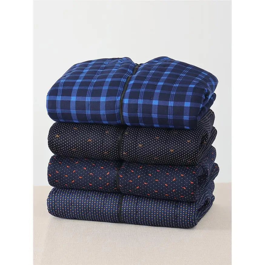 

Мужская зимняя домашняя одежда ручной работы из утолщенного хлопка: теплая, комфортная, свободная, утепленная куртка для взрослых