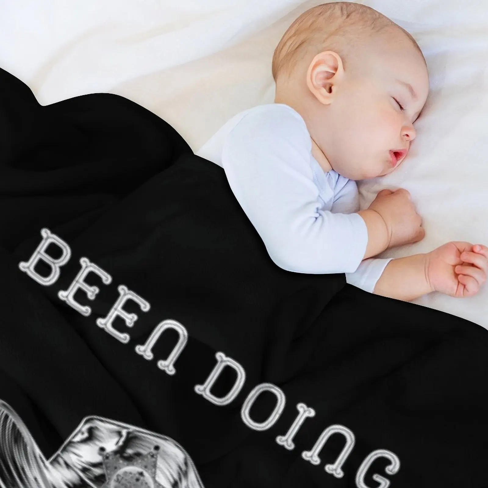 يتم القيام بأشياء رعاة البقر طوال اليوم، بطانية رمي للأطفال من الفلانيل لمصممي التخييم #5