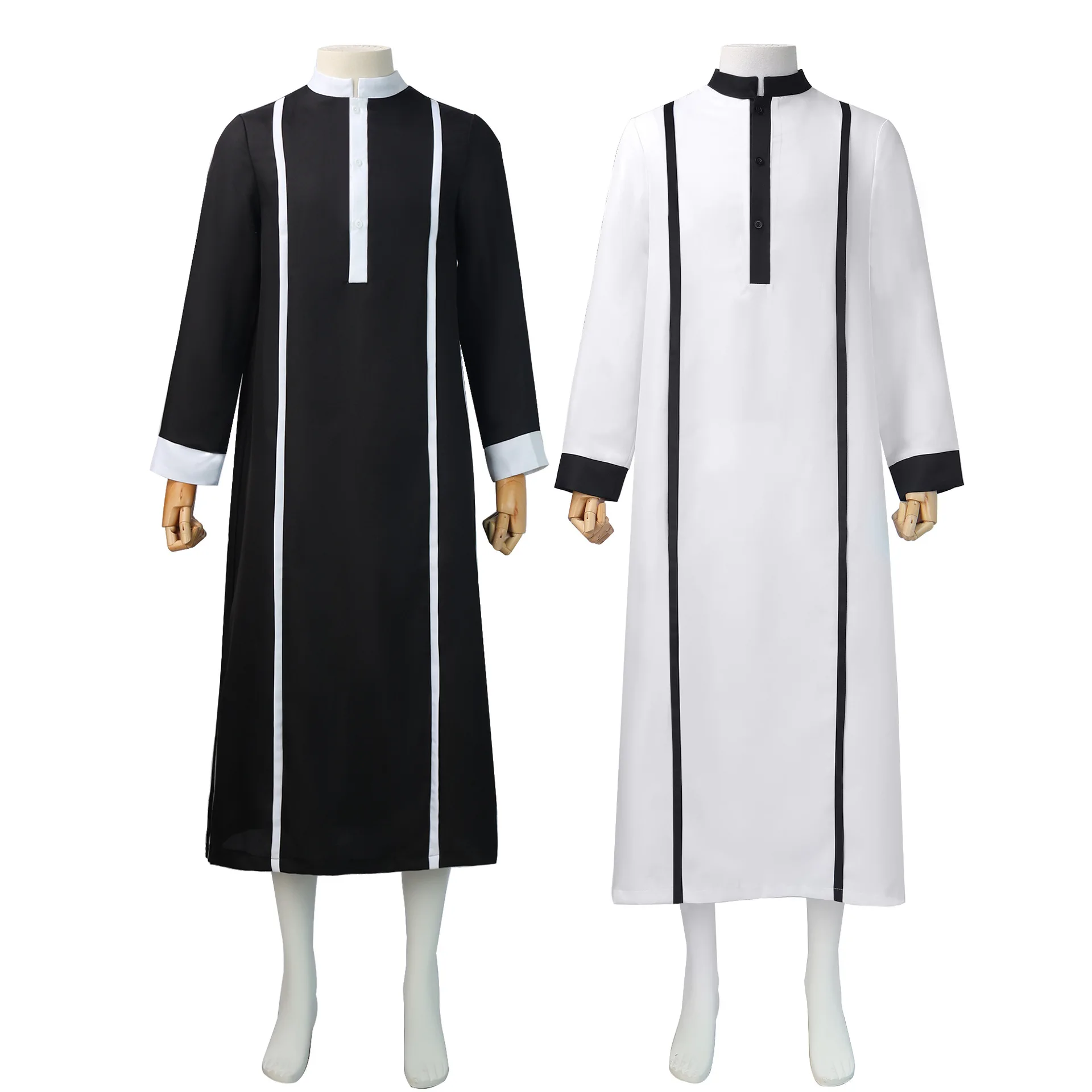 Islc Long Sve loween Costume Women's Ethnic Stage Wear Cross-Border Muslim Faion Traditional Tang Suit Summer 