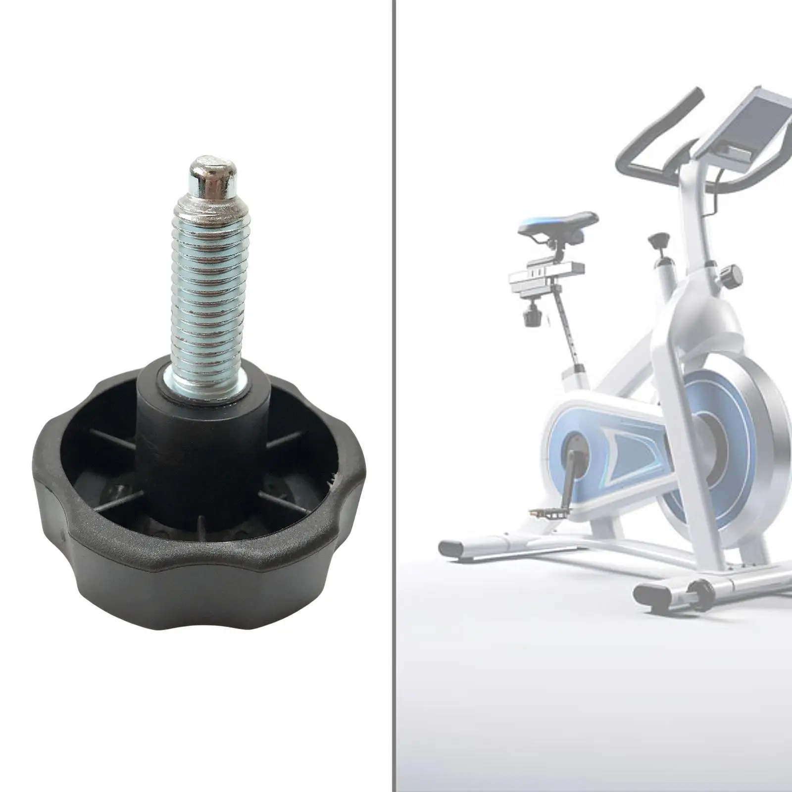 Pull Pin Spring Knob Indoor Exercise Bike Locking Pins Workout Hardware Home Gym Accessories Fitness Equipment Replacement Part