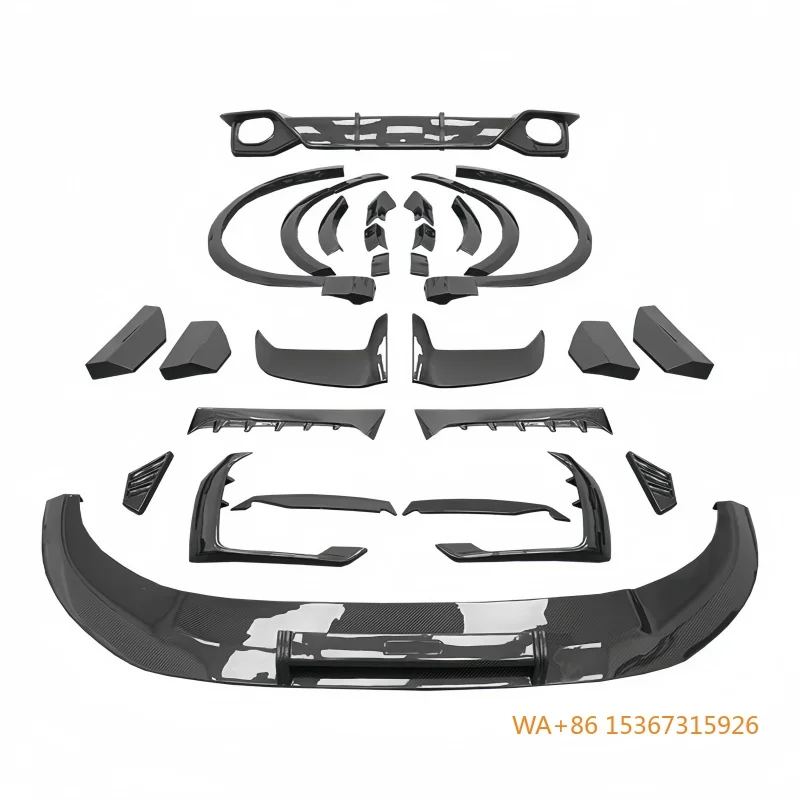 

Suitable for 18-22 RSQ8 Upgraded Version with Dry Carbon Fiber and Wet Carbon Fiber Material Surround Body Kit