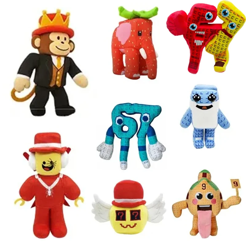 

Game Steal a Brainrot Plush Toy Spider Warrior Strawberry Elephant PP Cotton Plush Soft Doll Children's Toy Gift Christmas Gift