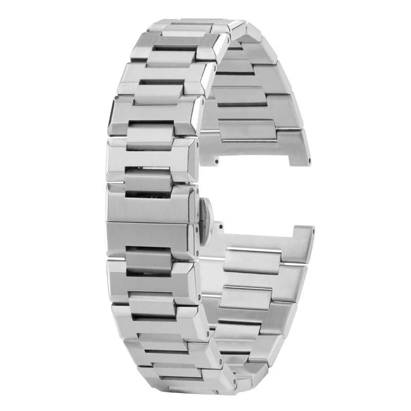 لرينو الجوزاء الشق حزام الساعة 8840129 / 8840119 / 8840139   سوار من الفولاذ المقاوم للصدأ سوار معدني إكسسوارات معصمه