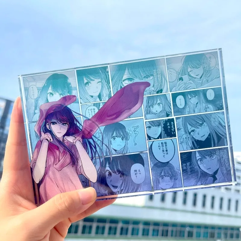 [OSHI NO KO] Acrylic Birthday Brick Arima Kana Hoshino Aquamarin Anime Peripherals Cute Living Room Bedroom Originality Ornament