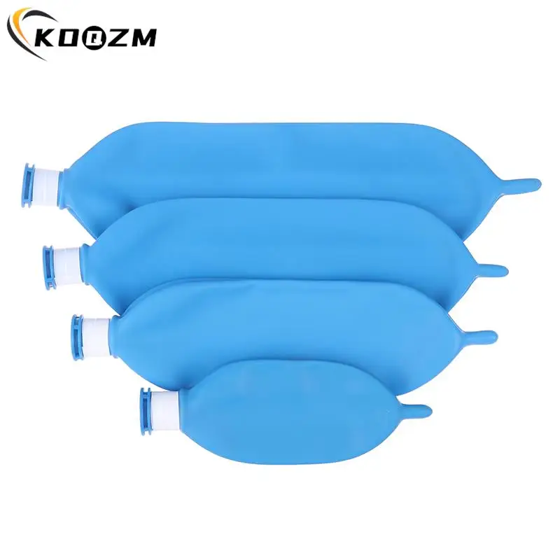 1pcs Blue 0.5L 1L 2L 3L Anesthesia Ventilator Latex Airbag Breathing Bag Reservoir Bag Anesthesia Machine Respirator Air Sac