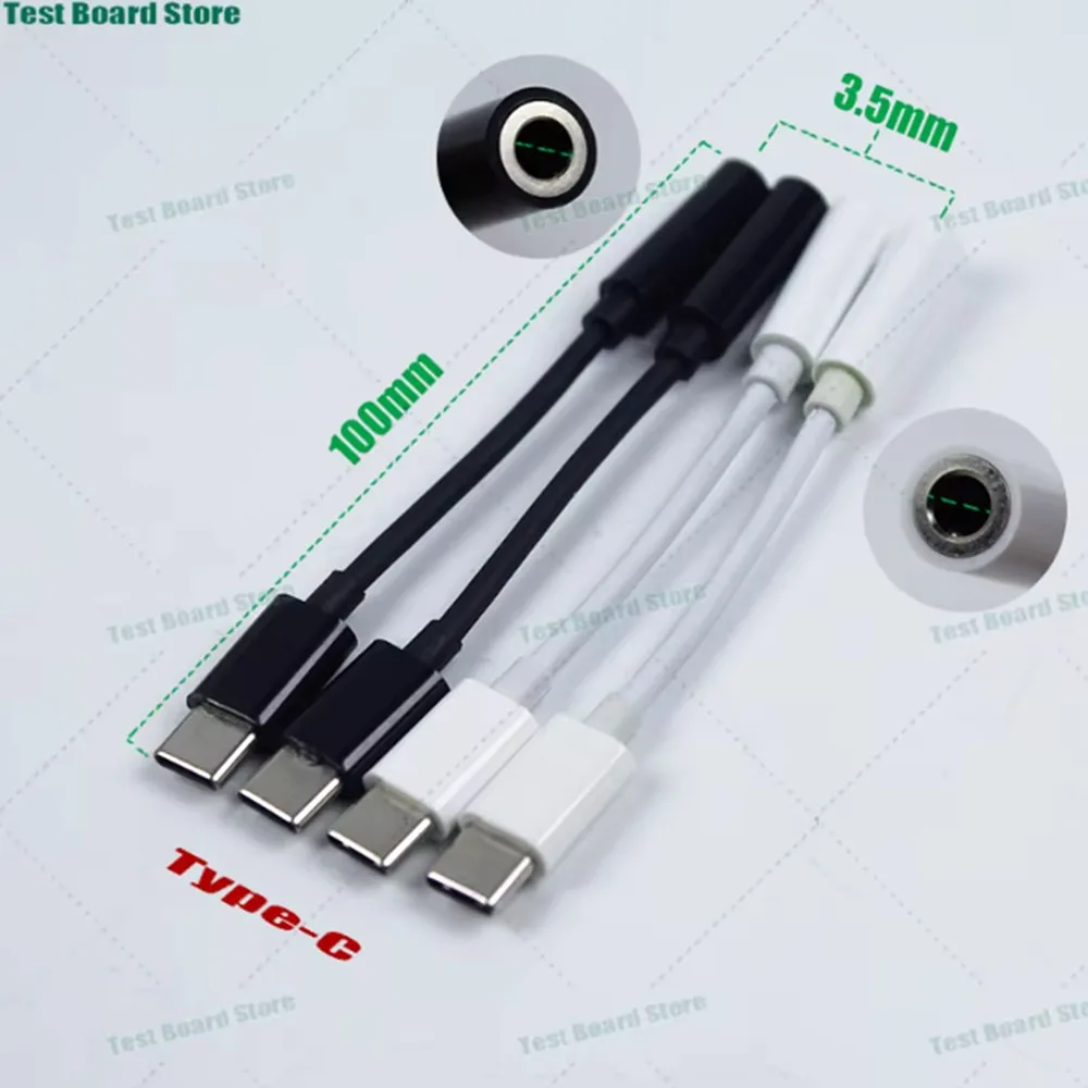 1 قطعة USB Type-C إلى 3.5 مللي متر محول سماعة الرأس العالمي الرقمية رقاقة USB C إلى كابل AUX آيفون 15 16 سامسونج غالاكسي S22 S21 S20